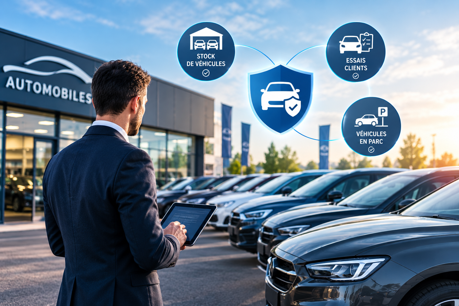 Assurance négoce automobile : stock, essais et véhicules en parc