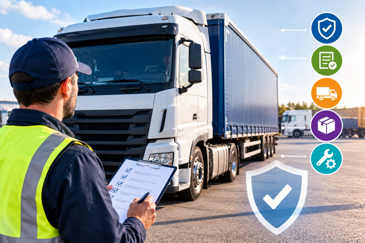 Assurance poids lourd transport de marchandises : les points à vérifier