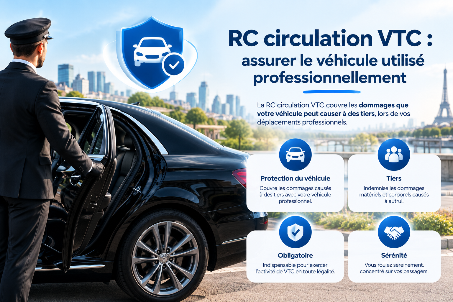 RC circulation VTC : assurer le véhicule utilisé professionnellement