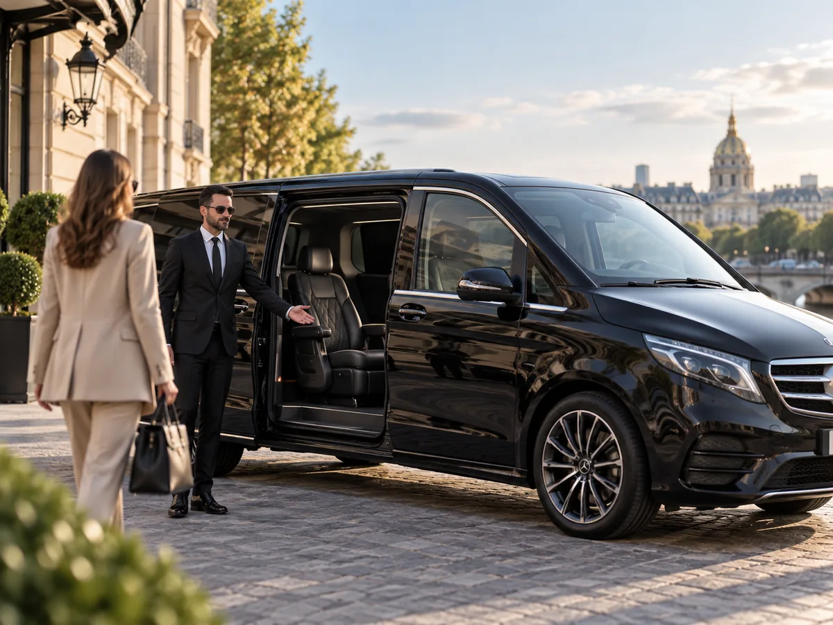 Véhicule VTC haut de gamme